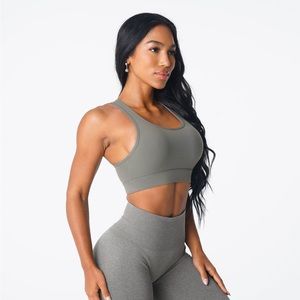 NVGTN Khaki Green Trio Bra